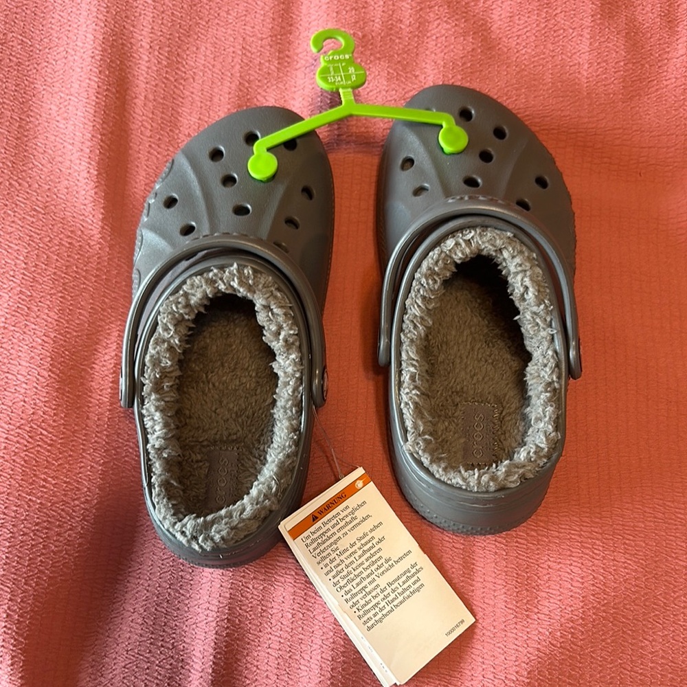 Crocs Baya Lined Clog Kids J2